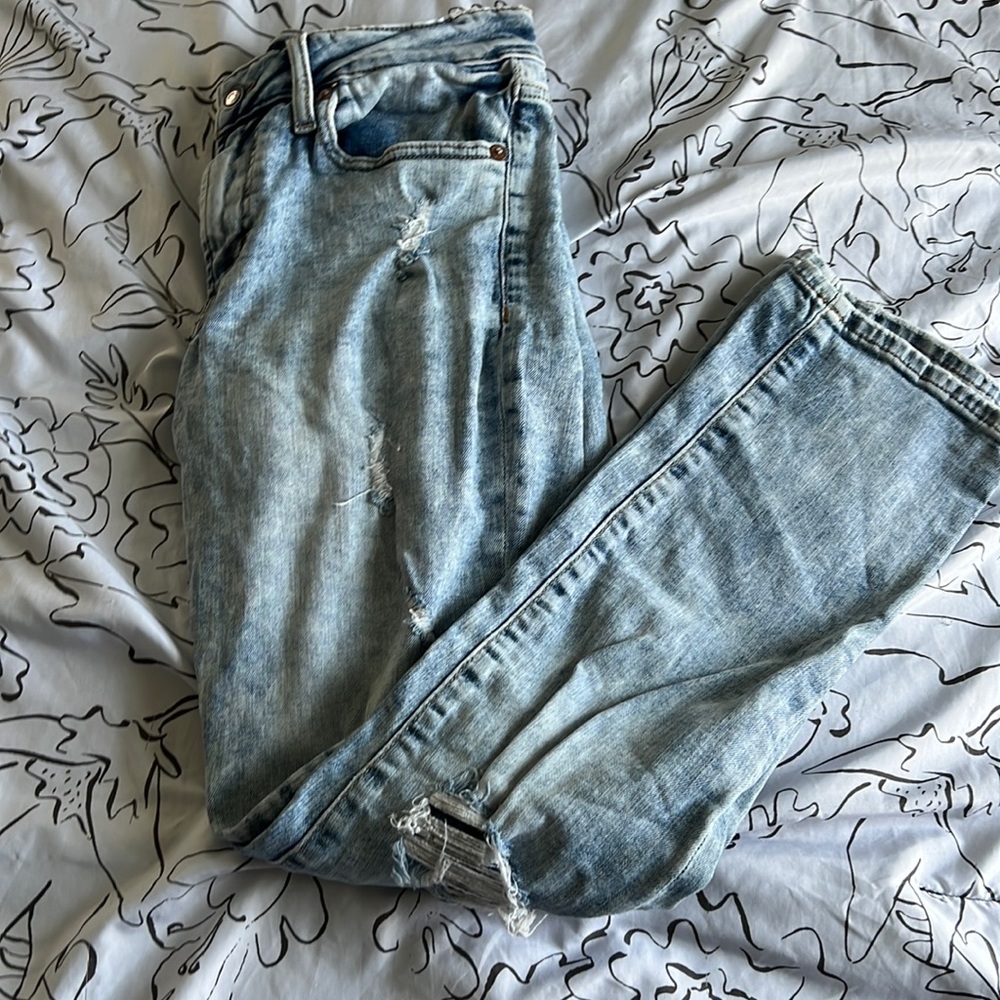 Aeropostale slim light blue jeans